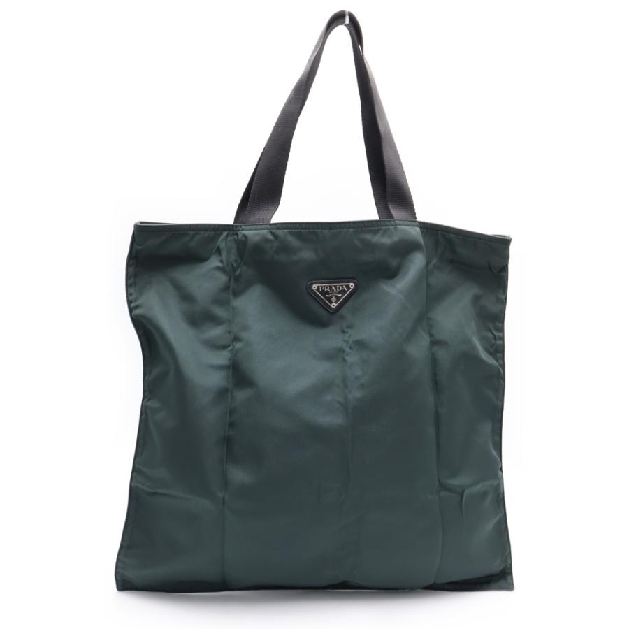 PRADA（プラダ） トライアングルロゴ ナイロンバッグ エコバッグ