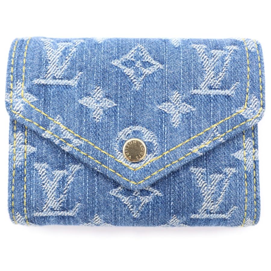 LOUIS VUITTON（ルイ・ヴィトン） モノグラム デニム ポルトフォイユ