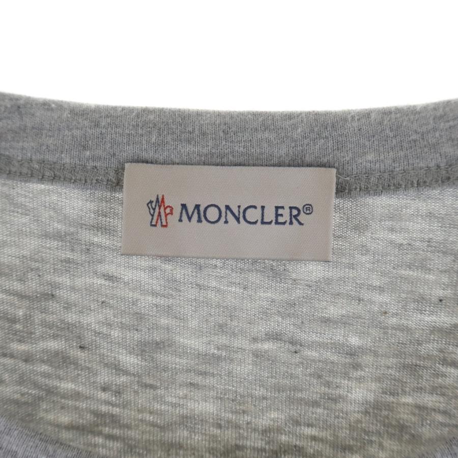 MONCLER（モンクレール） 19SS ワッペンロゴ クルーネック 長袖Tシャツ 