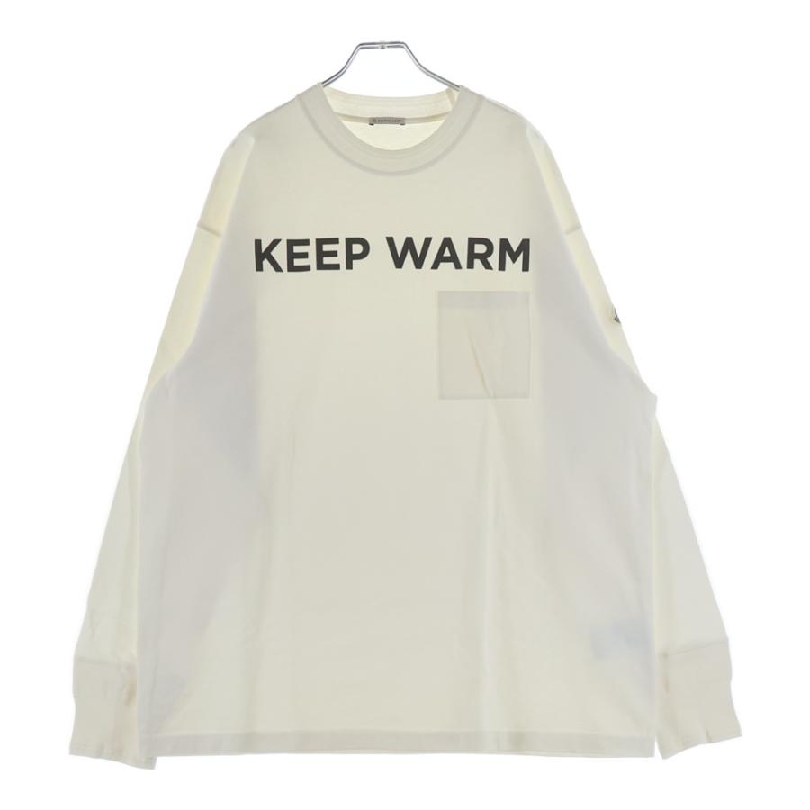 MONCLER（モンクレール） 21AW KEEP WARM ワッペンロゴ クルーネック 