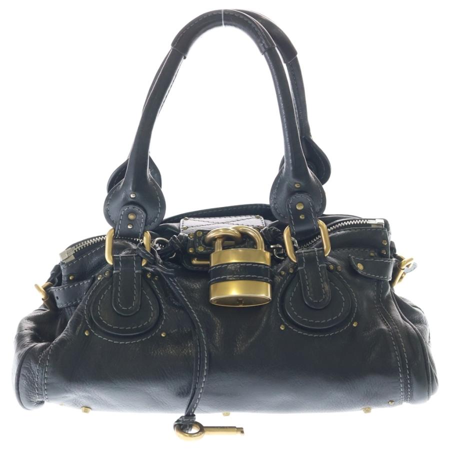 Chloe（クロエ） パディントン ハンドバッグ レザー ゴールド金具