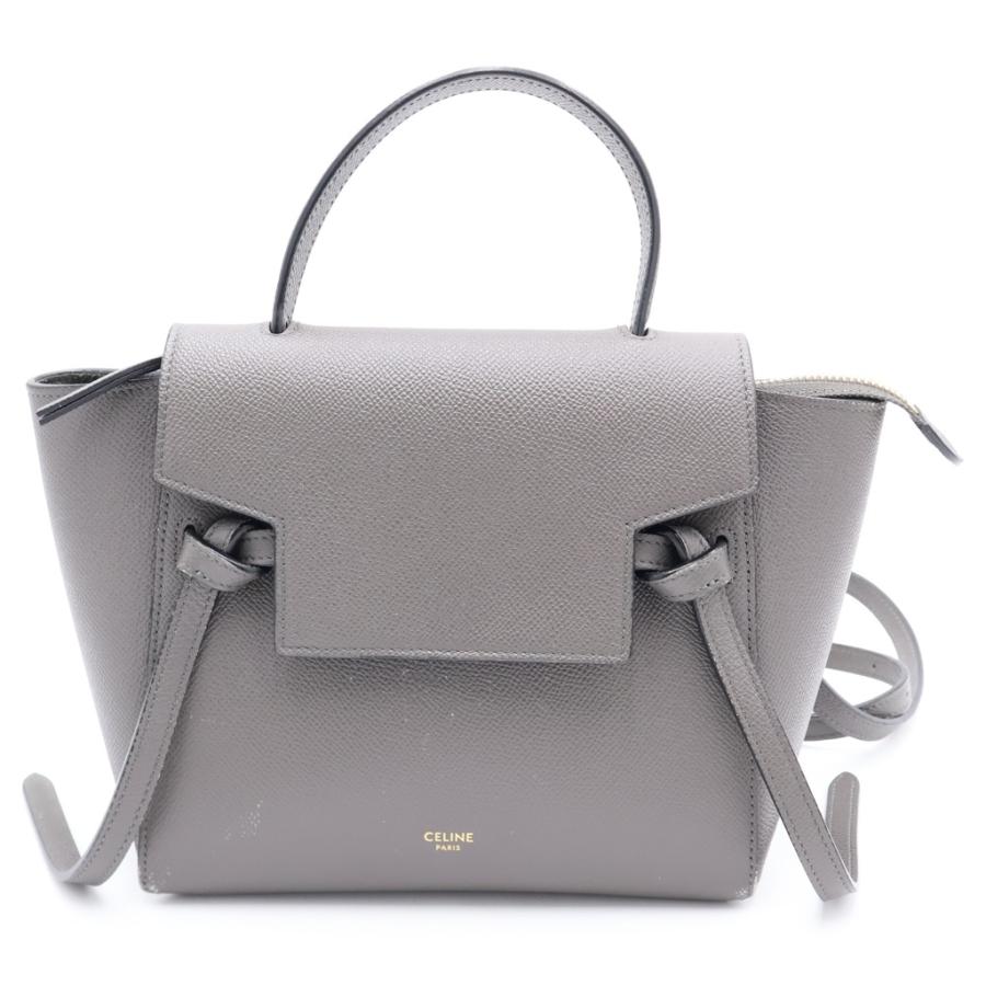 CELINE（セリーヌ） ベルトバッグ ナノ 2WAYハンドバッグ ショルダー