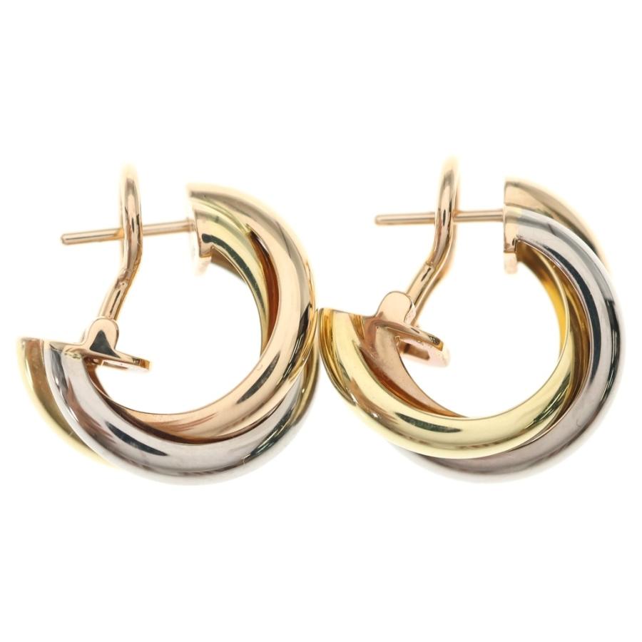 Cartier（カルティエ） トリニティ クラシック ピアス イエロー