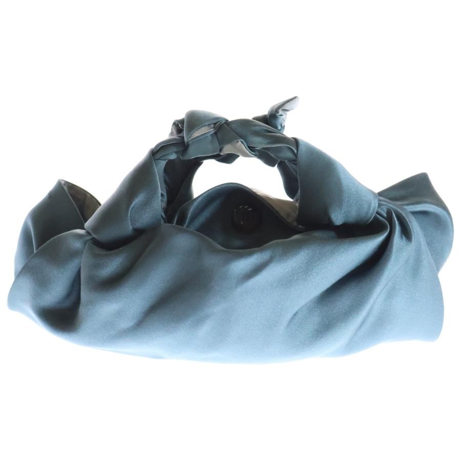 THE ROW（ザ ロウ） Ascot アスコット ハンドバッグ グリーン シルク
