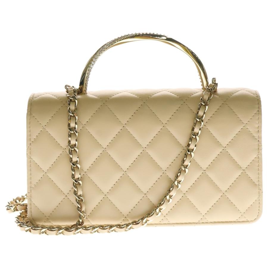 CHANEL マトラッセトップハンドルミニチェーンショルハンドバッグ ★即日発送 新作☆【CHANEL】トップハンドル チェーン ミニバッグ (CHANEL