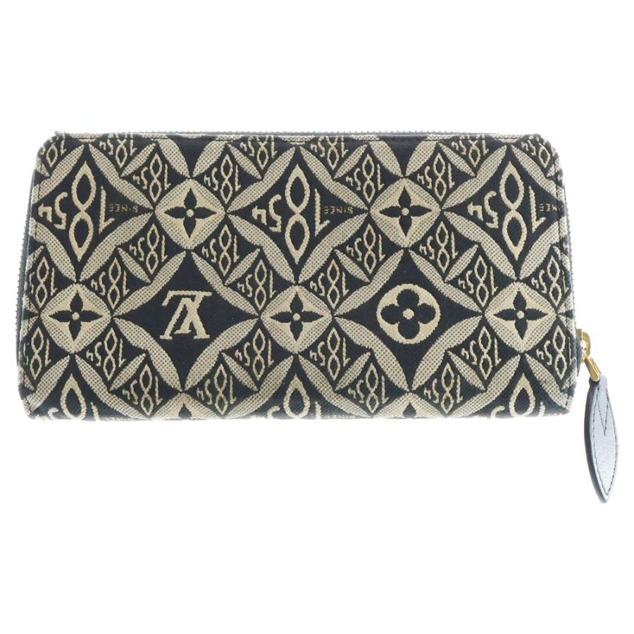 LOUIS VUITTON ルイヴィトン モノグラム ジャガード ジッピー  