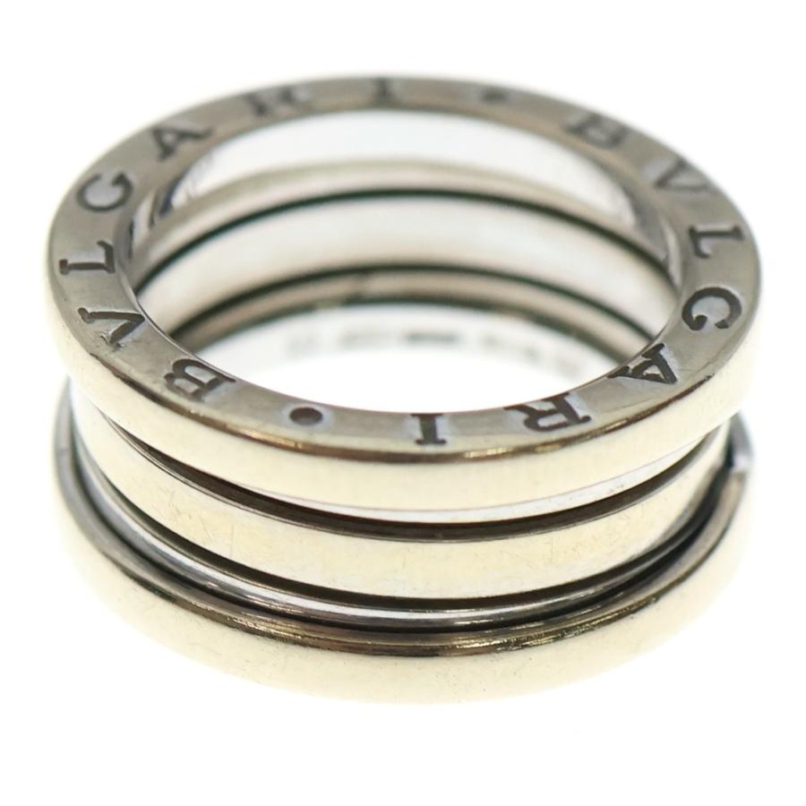 【BVLGARI☆ビーゼロワン】リング　ホワイトゴールド　#13号 13号【BVLGARI/ブルガリ】 リング・指輪 B-ZERO1/ビー・ゼロワン