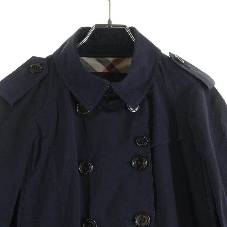 BURBERRY（バーバリー） 裏地ノバチェック柄 コットン ダブルブレスト