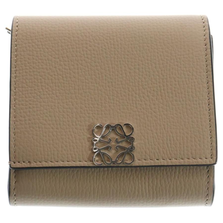 LOEWE（ロエベ） アナグラム トライフォールドウォレット コンパクト