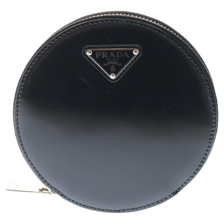 PRADA（プラダ） ブラッシュドレザー ミニポーチ チェーンバッグ 