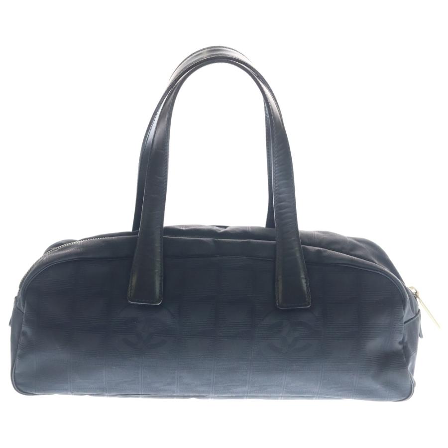 CHANEL シャネル ニュートラベルライン ココマーク ナイロン レザー 