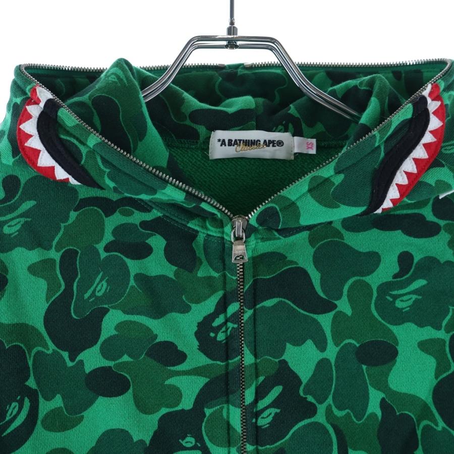 最終価格A BATHING APE BAPE パーカー シャーク 渋谷限定 A BATHING APE（アベイシングエイプ） SHIBUYA CAMO SHARK FULL ZIP