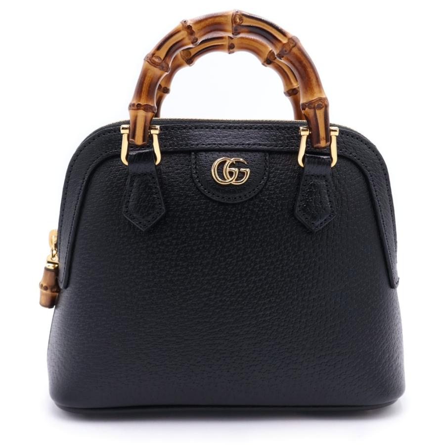 GUCCI（グッチ） ダイアナ バンブー レザー 2wayハンドバッグ 
