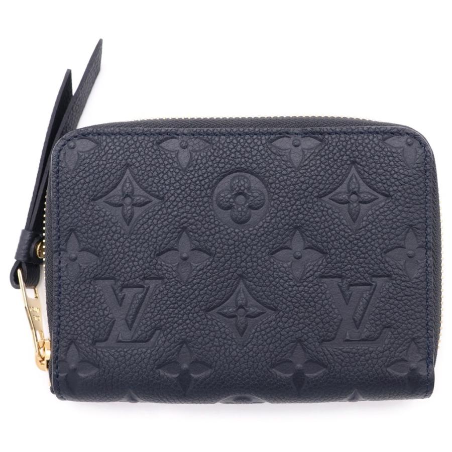 【美品】ルイヴィトン アンプラント ポルトフォイユ スクレットコンパクト 黒 LOUIS VUITTON（ルイ・ヴィトン） モノグラム アンプラント