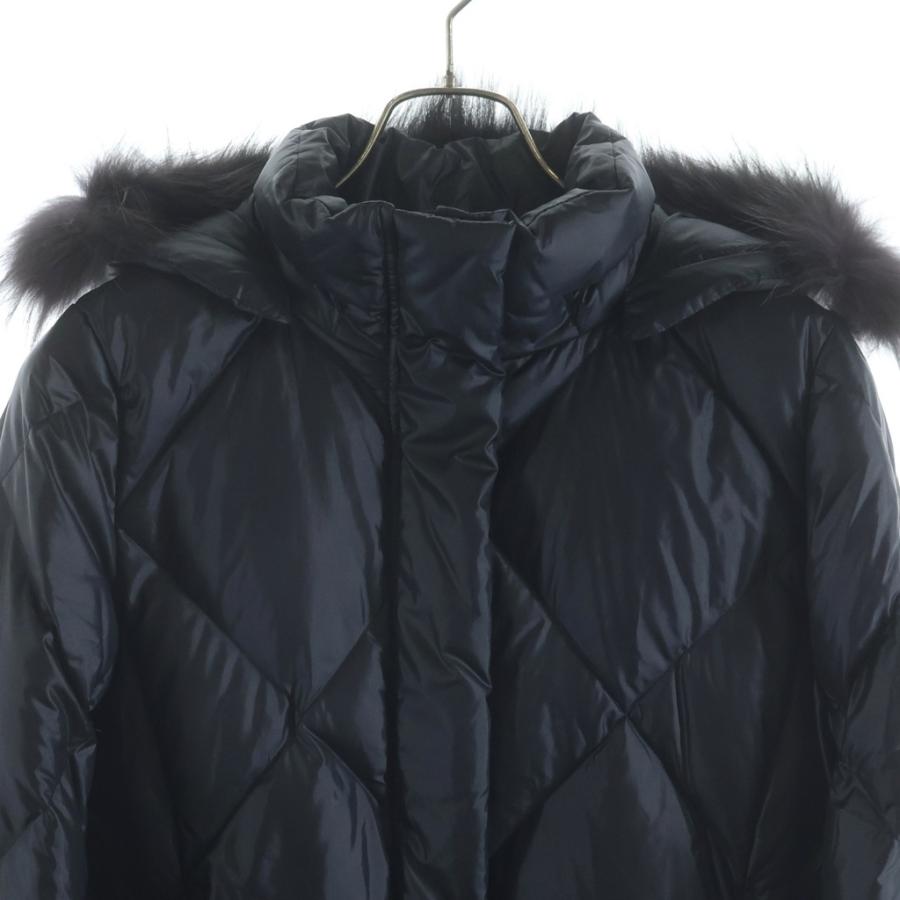BURBERRY（バーバリー） ファーダウンジャケット ブラック #M : BRING