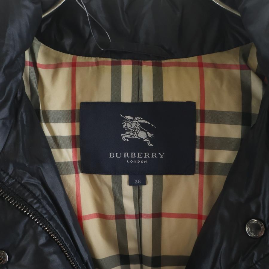 BURBERRY（バーバリー） ファーダウンジャケット ブラック #M : BRING