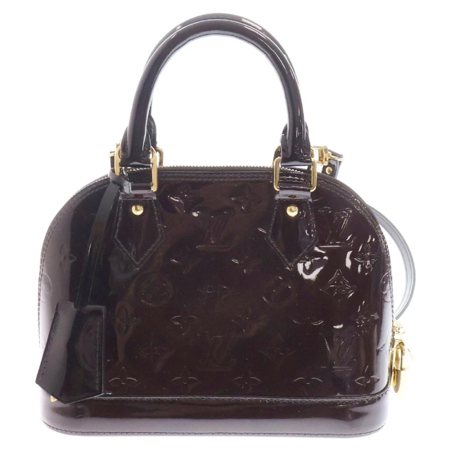 LOUIS VUITTON ルイヴィトン モノグラム ヴェルニ アルマBB 2WAY