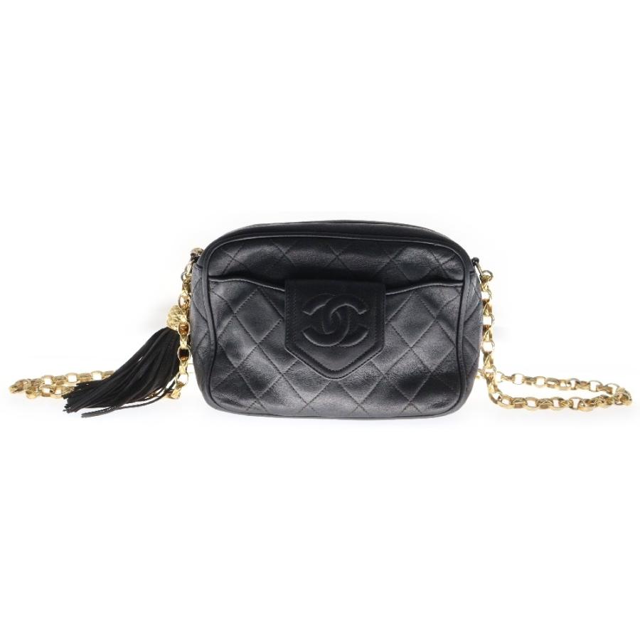 CHANEL（シャネル） ココマーク フリンジ ポシェット チェーン 