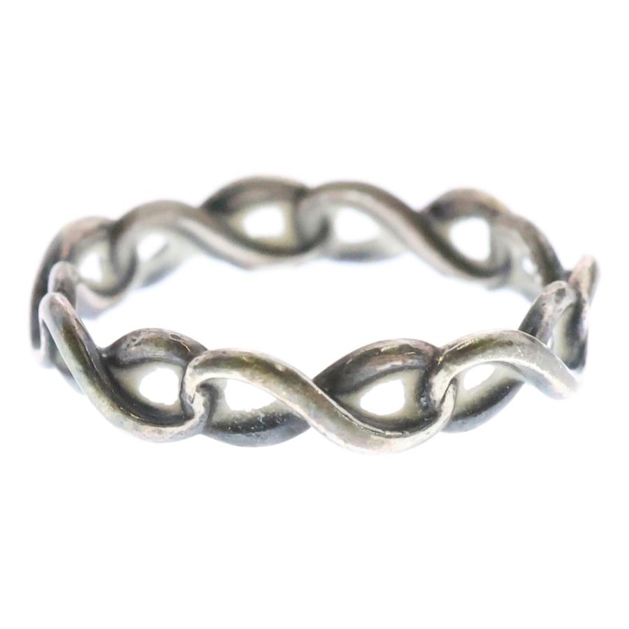 Tiffany&co ティファニー　8号　インフィニティリング　指輪　シルバー TIFFANY&Co. ティファニー インフィニティ リング・指輪