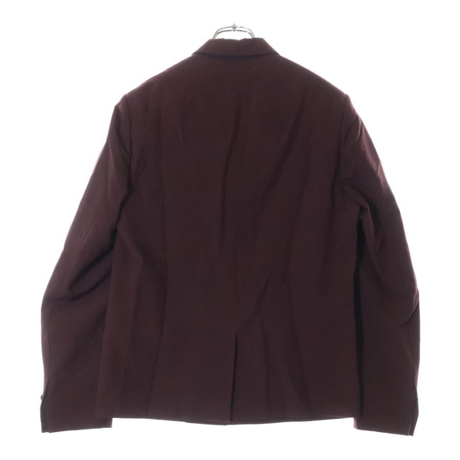 DIOR ディオール HOMME 3ボタン テーラードジャケット ボルドー モヘヤ