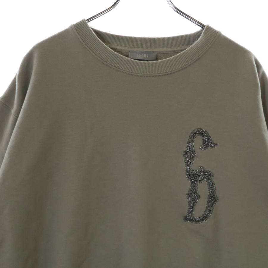 DIOR ディオール 23AW CDロゴ エンブロイダリー 刺繍 クルーネック 