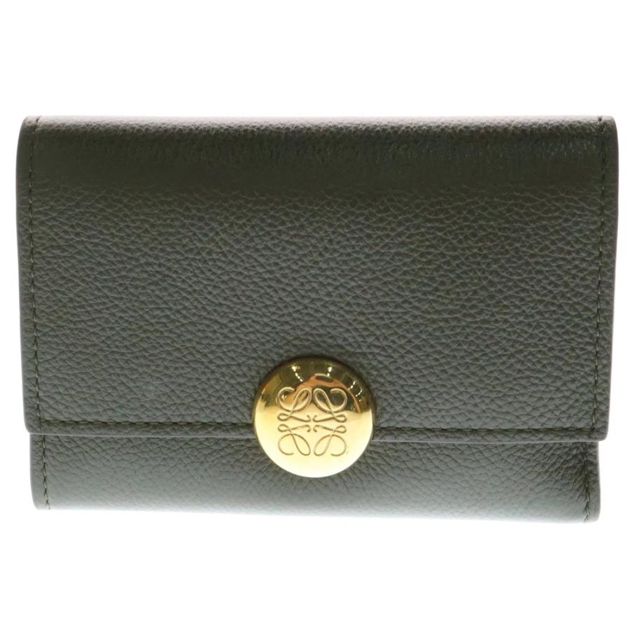 LOEWE（ロエベ） ぺブル バーティカル アナグラムロゴ カーフスキン