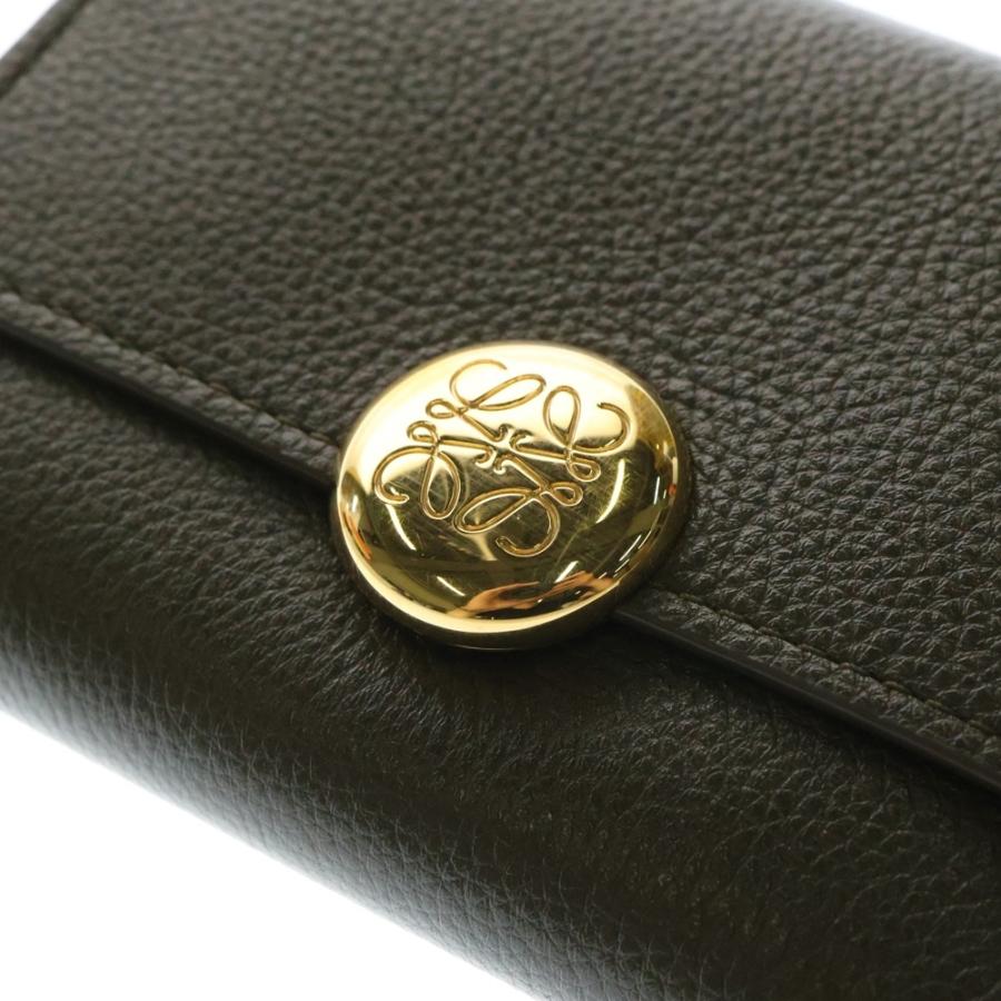 LOEWE（ロエベ） ぺブル バーティカル アナグラムロゴ カーフスキン