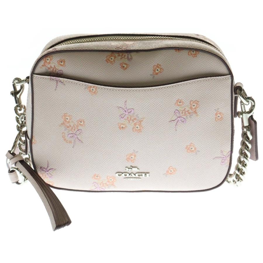 COACH（コーチ） フローラル 花柄 ショルダーバッグ ライトピンク