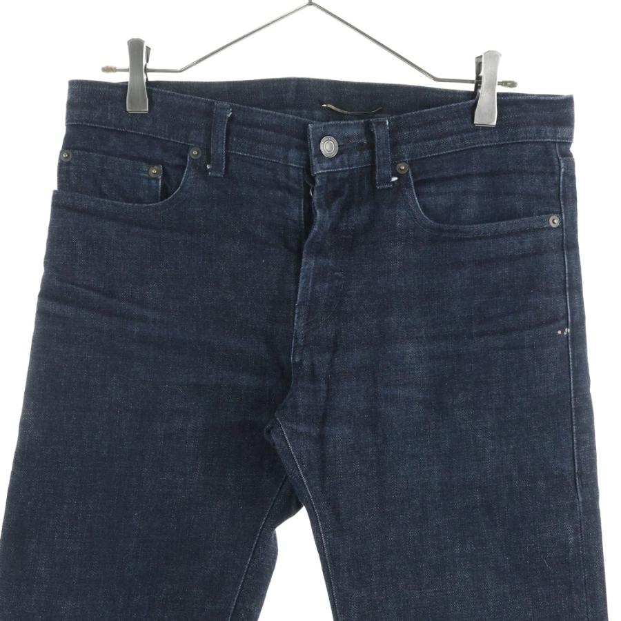 サンローランパリ エディ期 15AW ブラックリッパー デストロイ デニムパンツ サンローランパリ エディ期 15AW ブラックリッパー デストロイ デニム