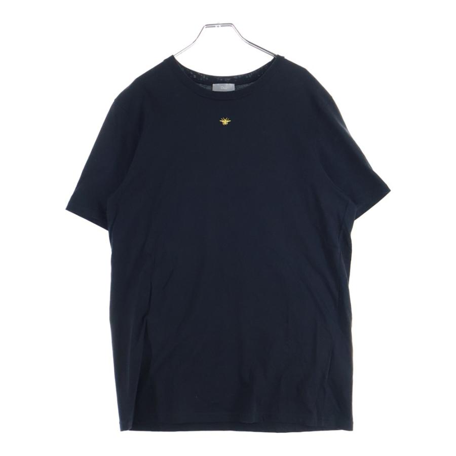 DIOR ディオール 18AW BEE刺繍 半袖Tシャツ ブラック 733J603O0446