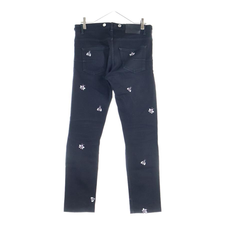 DIOR ディオール 19SS ×KAWS カウズ BEE 刺繍 総柄 ストレッチ スリム