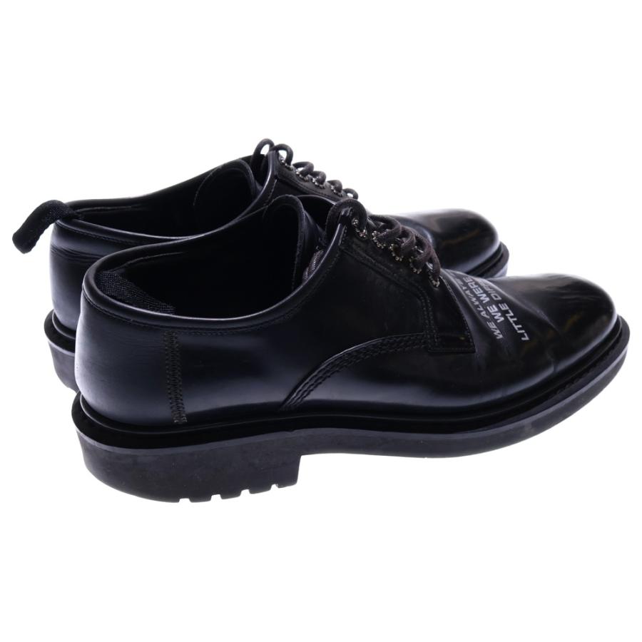 Dior HOMME ディオールオム 18SS レターリング レザー レースアップ