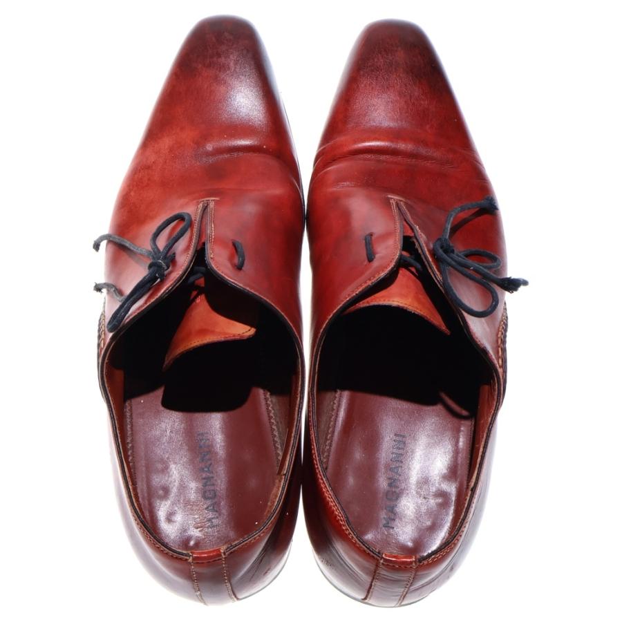 MAGNANNI マグナーニ オパンケ パティーヌ レザー レースアップ