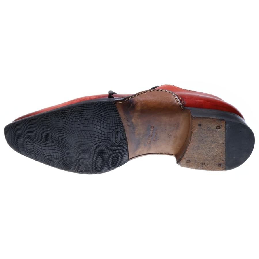 MAGNANNI マグナーニ オパンケ パティーヌ レザー レースアップ