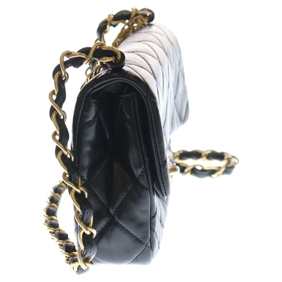 極美品 CHANEL マトラッセ ボディバッグ ココマーク ラムスキン GD金具 CHANEL（シャネル） マトラッセ ココマーク チェーン ショルダーバッグ
