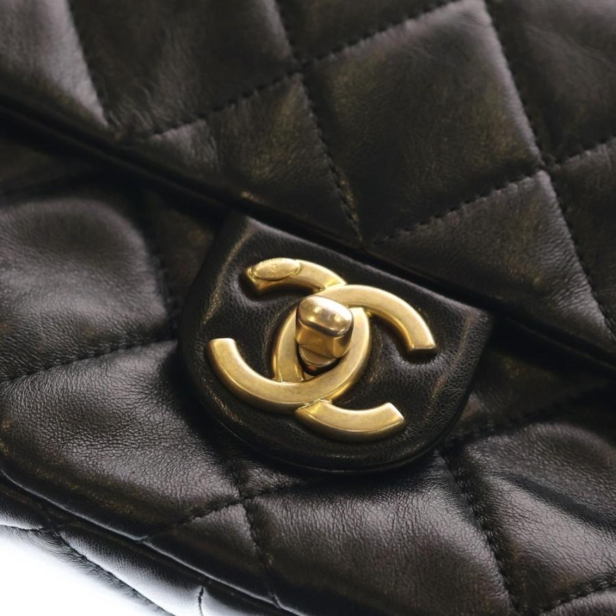 極美品 CHANEL マトラッセ ボディバッグ ココマーク ラムスキン GD金具 CHANEL（シャネル） マトラッセ23 ココマーク ラムスキン Sフラップ