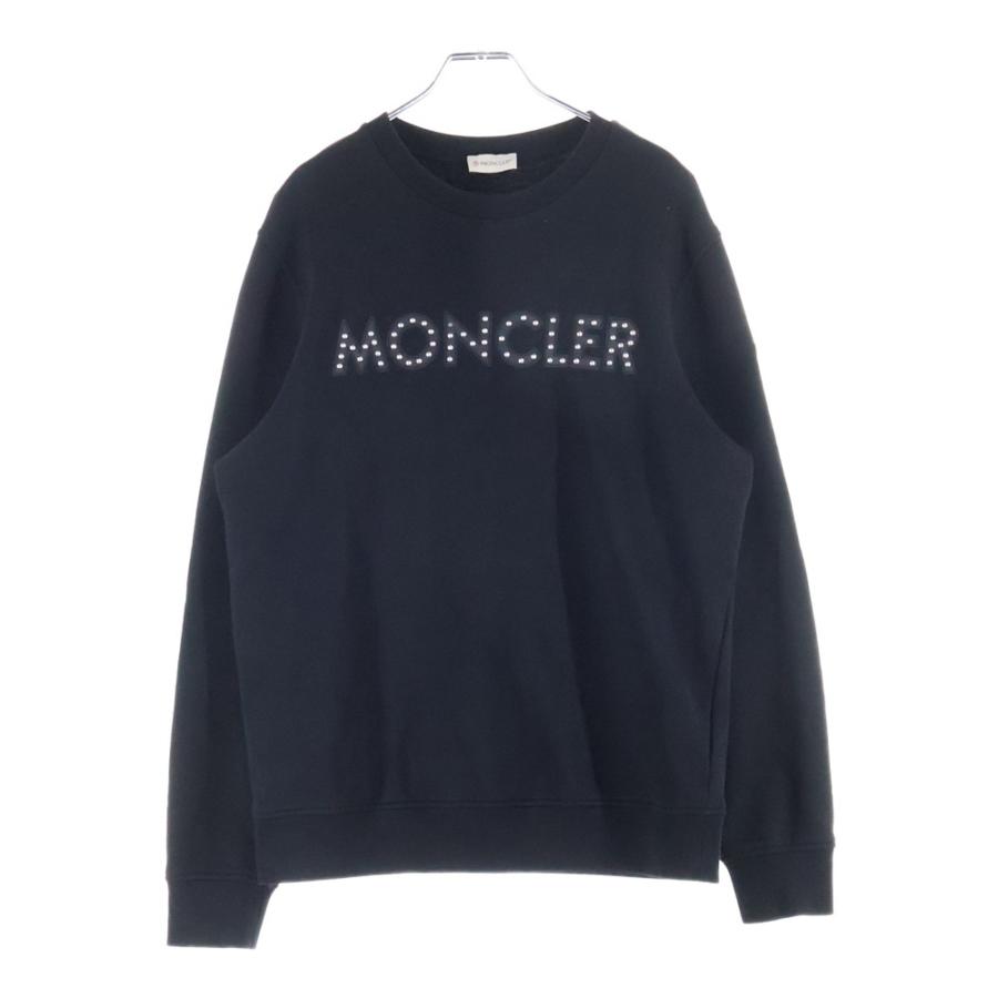 MONCLER（モンクレール） 22SS スタッズロゴ プリント クルーネック