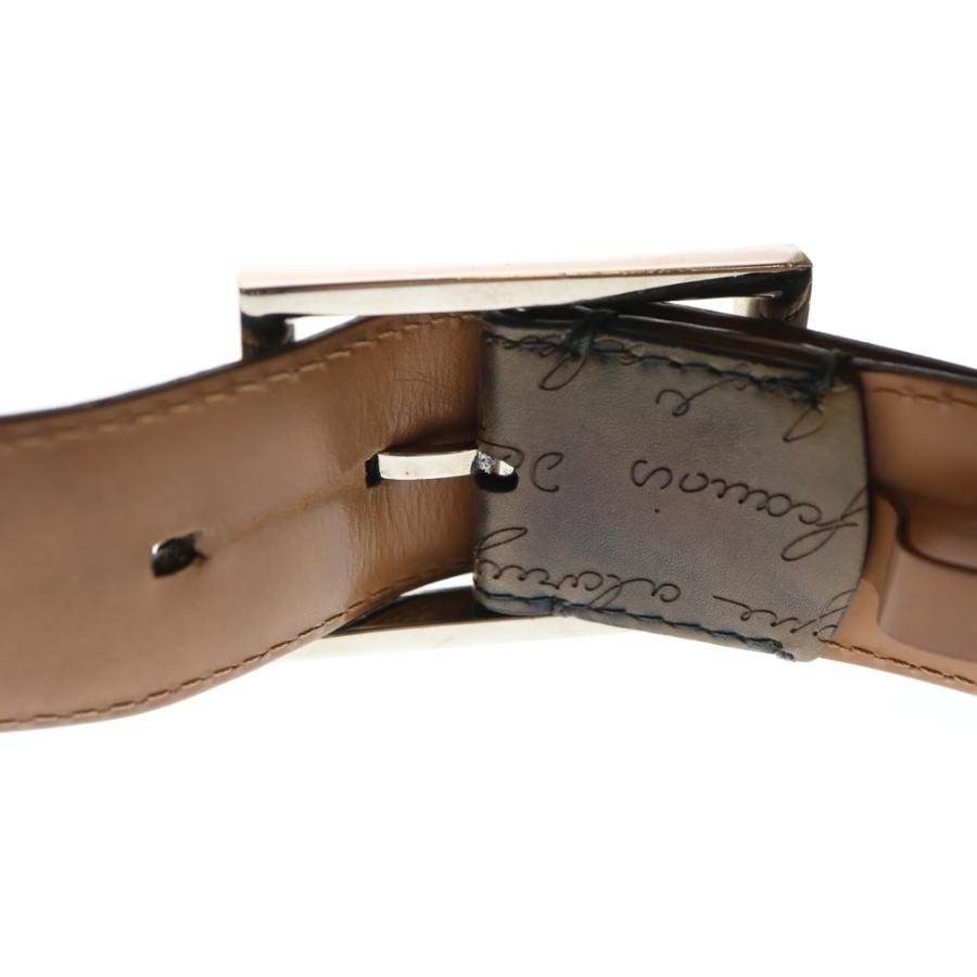 Berluti ベルルッティ パティーヌ レザーベルト 90 36 Berluti