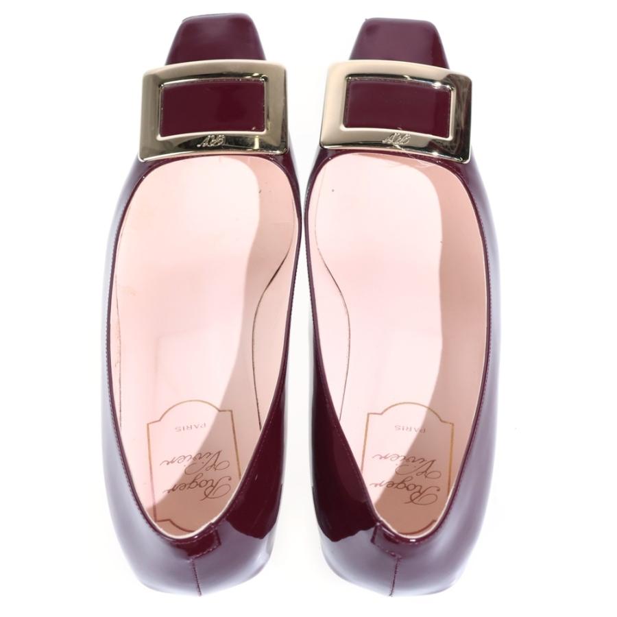Roger Vivier（ロジェヴィヴィエ） スクエアバックル パテント