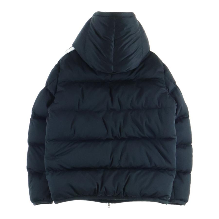 MONCLER モンクレール 22AW SANBESAN サイドライン フーデッド ナイロン ダウンジャケット ブラック H20911A00237の画像
