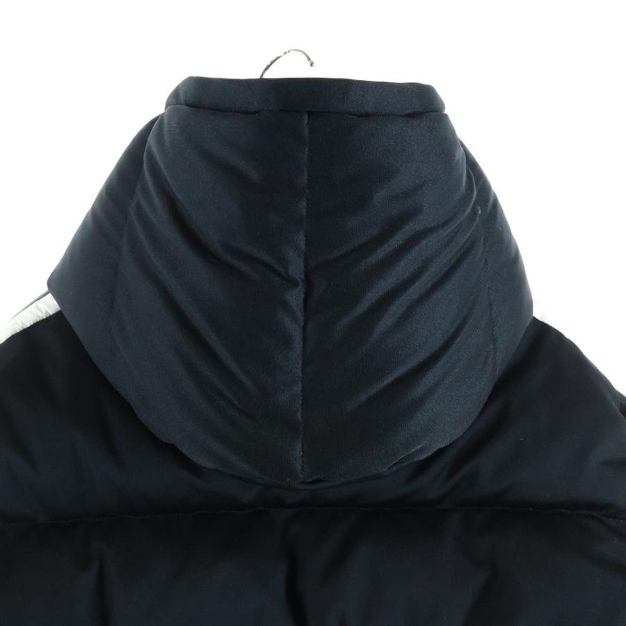 MONCLER モンクレール 22AW SANBESAN サイドライン フーデッド ナイロン ダウンジャケット ブラック H20911A00237の画像