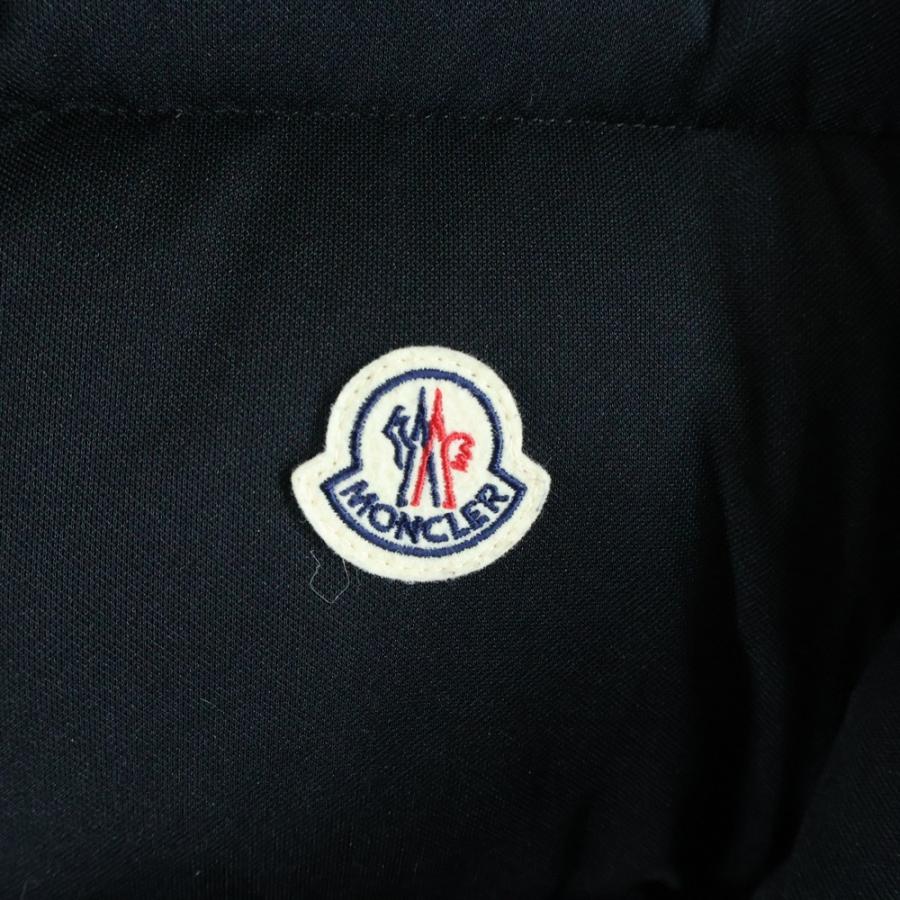 MONCLER モンクレール 22AW SANBESAN サイドライン フーデッド ナイロン ダウンジャケット ブラック H20911A00237の画像