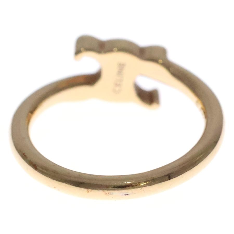 CELINE（セリーヌ） トリオンフ アシンメトリック リング ゴールド GP