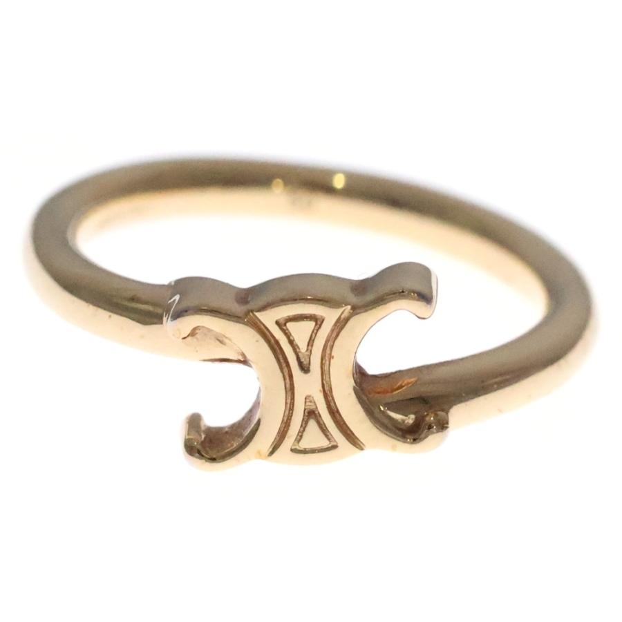 CELINE（セリーヌ） トリオンフ アシンメトリック リング ゴールド GP