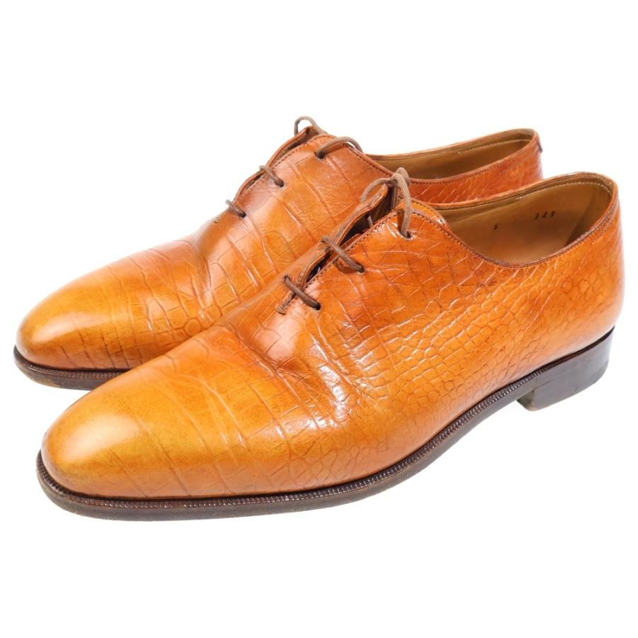 Berluti（ベルルッティ） アレッサンドロ クロコエンボス ホールカット 