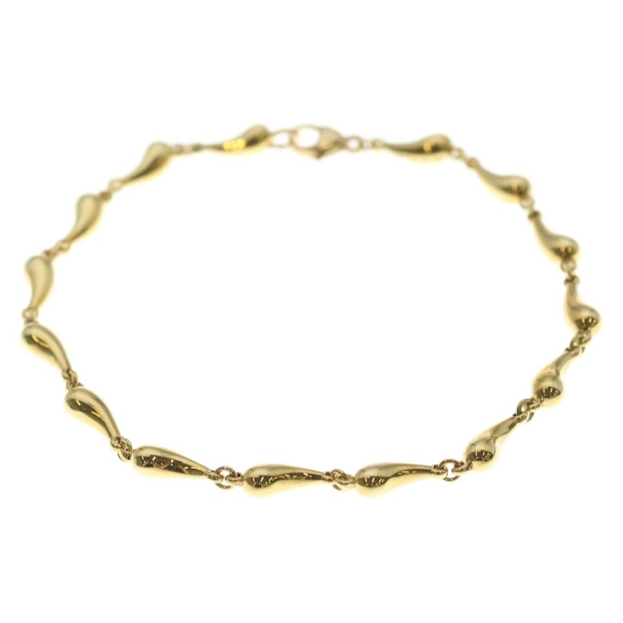 【美品】ティファニー エルサペレッティ ティアドロップ ブレスレット SV925 TIFFANY&Co.（ティファニー） TIFFANY & Co. エルサ・ペレッティ