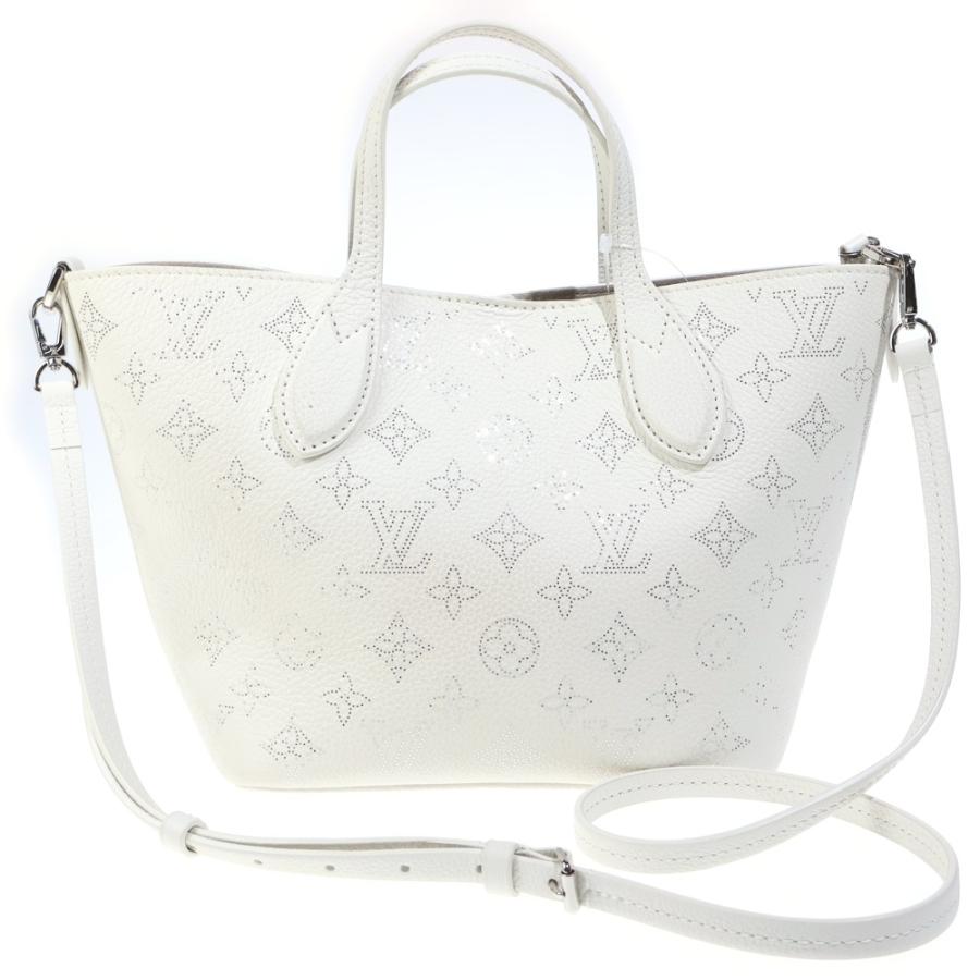 LOUIS VUITTON 　ルイヴィトン　マヒナ ホワイトレザー LOUIS VUITTON（ルイ・ヴィトン） モノグラム・マヒナ 2WAYバッグ