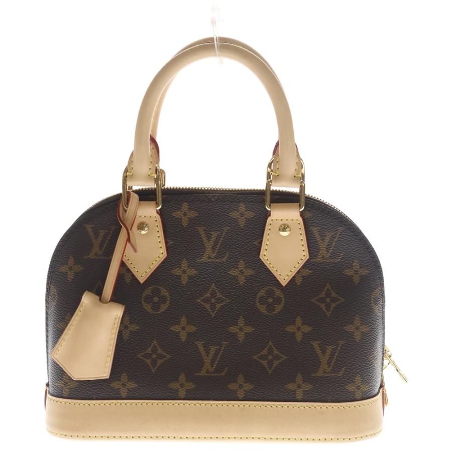 LOUIS VUITTON ルイヴィトン モノグラム アルマBB 2WAYバッグ ハンドバッグ ショルダーバッグ ブラウン レザー×PVC M46990 ゴールド金具 LOUIS VUITTON（ルイ・ヴィトン） モノグラム アルマBB 2WAYバッグ