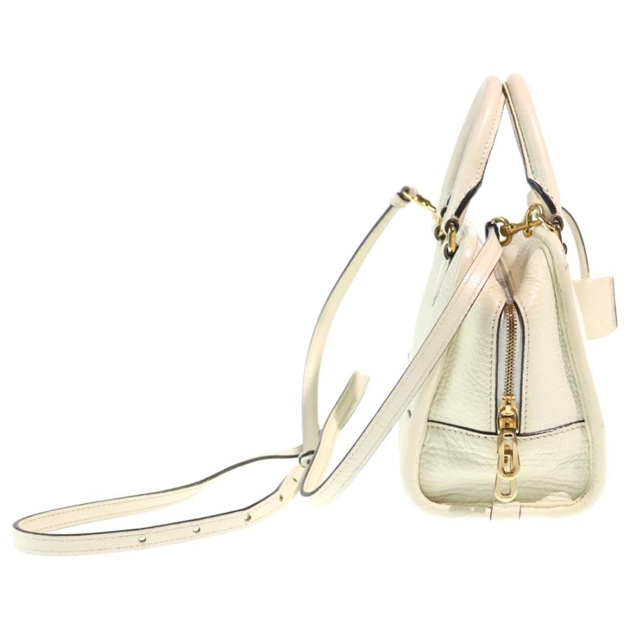 LOEWE ロエベ アマソナ23 2WAYバッグ ショルダーバッグ ハンドバッグ ホワイト アイボリー レザー ゴールド金具 LOEWE（ロエベ） アマソナ23 2WAYバッグ ショルダーバッグ