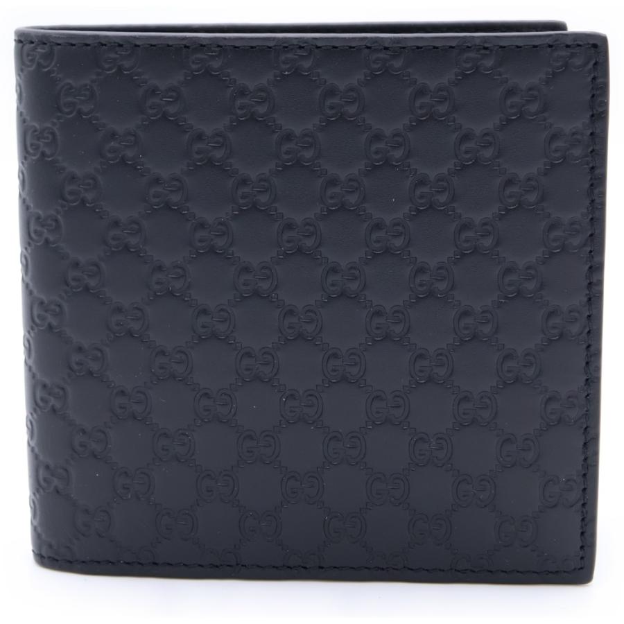 最終価格　GUCCI グッチ　シマ　ケース　財布　ウォレット　二つ折り　黒 GUCCI（グッチ） グッチシマ 二つ折り財布 コンパクトウォレット